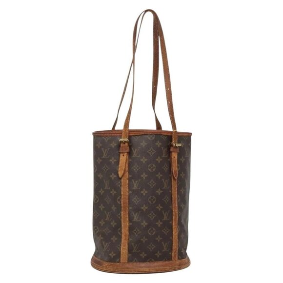 LOUIS VUITTON Monogram Bucket GM Shoulder Bag M42236 LV Auth 139149 - Picture 1 of 16